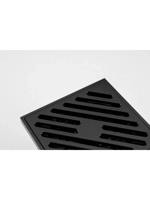 Трап для душа Gappo G81050-6, встраиваемый, латунь, черный матовый