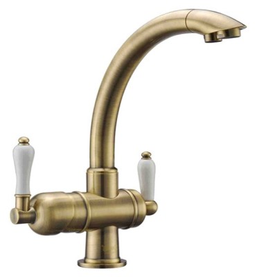 Смеситель для кухонной мойки ZORG Sanitary  (ZR 327 YF BR CLEAN WATER)