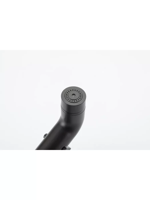 Гигиенический смеситель Frud R7505-6, латунь, переключатель на излив, душ, черный