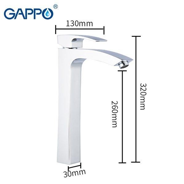 Смеситель для раковины Gappo G1007-11