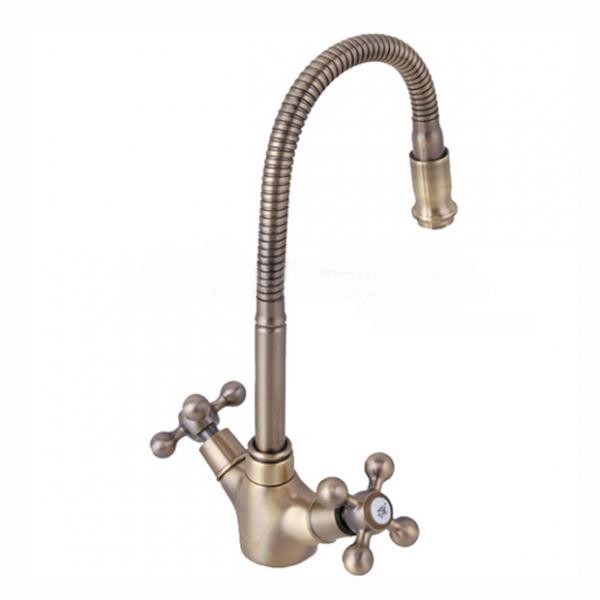 Смеситель для кухни с гибким изливом Frap F4319-4