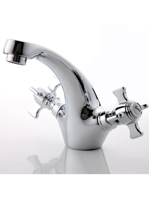 Смеситель для раковины Frap F1024, латунь, фиксированный излив, хром