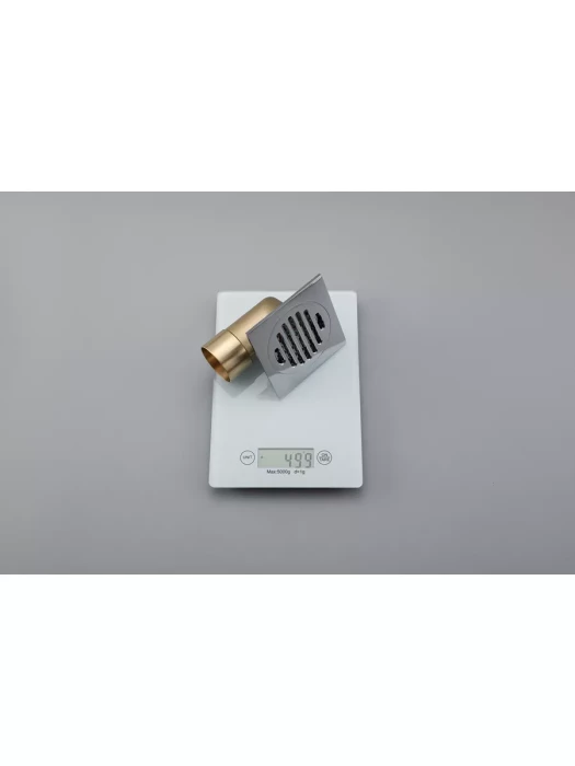 Душевой трап Gappo G81053, встраиваемый, латунь, хромированный