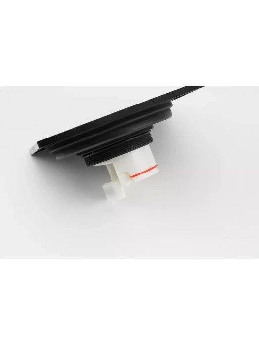 Трап для душа Gappo G81053-6 встраиваемый, латунь, чёрный матовый