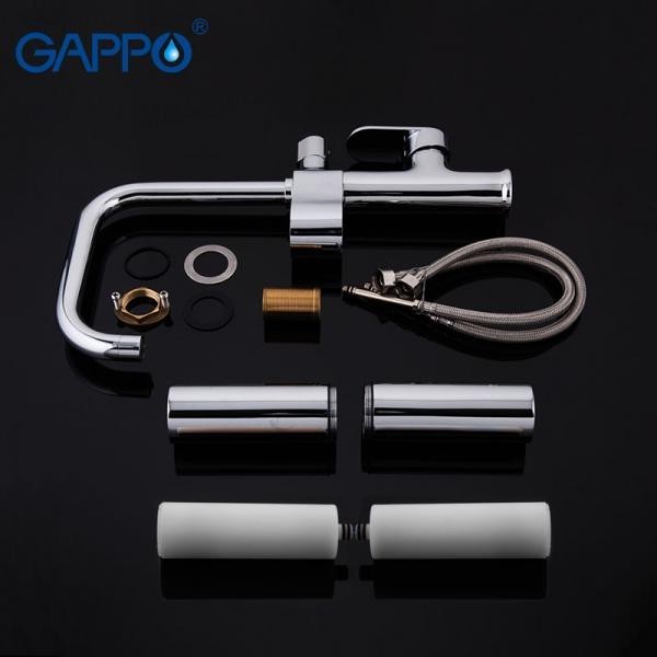 Смеситель для кухни с фильтром Gappo G4352-1