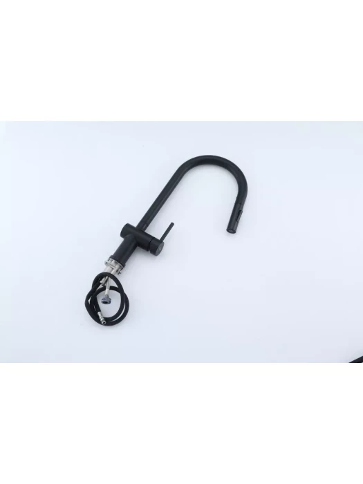 Смеситель Frap F60807-6, для кухни, с выдвижной лейкой, нержавеющая сталь, сатин