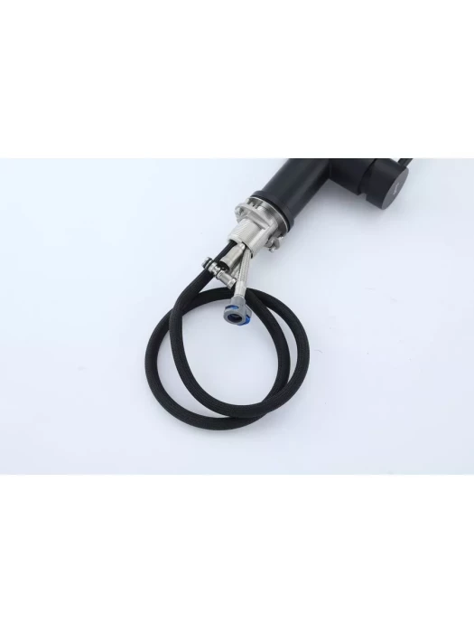 Смеситель Frap F60807-6, для кухни, с выдвижной лейкой, нержавеющая сталь, сатин
