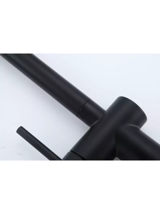 Смеситель Frap F60807-6, для кухни, с выдвижной лейкой, нержавеющая сталь, сатин