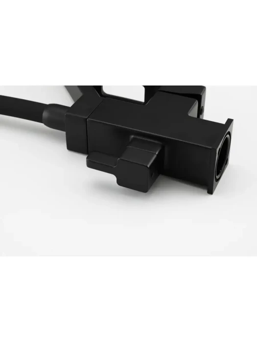 Смеситель для кухни Gappo G4317-6 однорычажный, латунь, чёрный