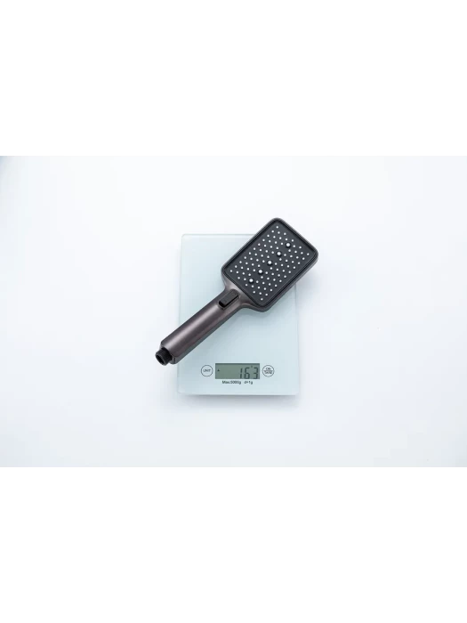 Душевая система Frap H86 F2486-9, латунь, покрытие PVD, в цвете оружейная сталь