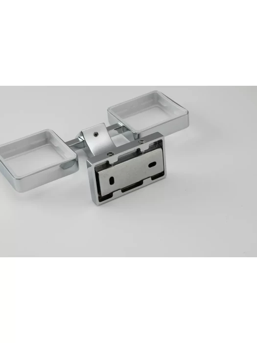 Стаканы для зубных щеток Gappo G0708, 2 отделения, стекло, латунь, хром