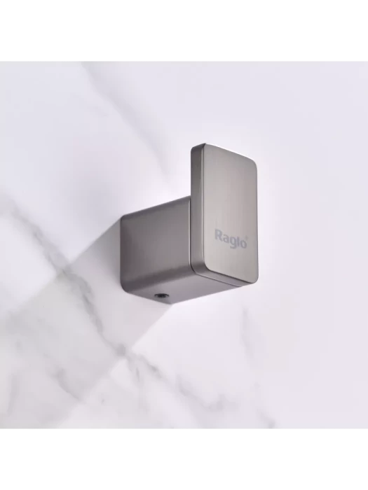 Крючок для ванной комнаты Raglo R301.05.09, нержавеющая сталь, графит