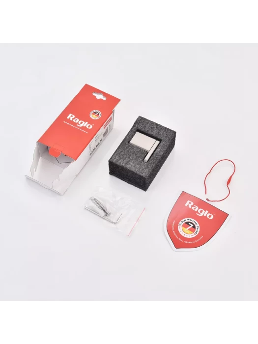 Крючок для ванной комнаты Raglo R301.05.09, нержавеющая сталь, графит