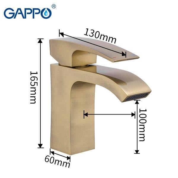 Смеситель для раковины Gappo G1007-4