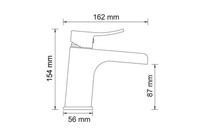 Смеситель для раковины Wasserkraft 1069
