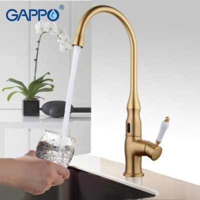 Смеситель для кухни сенсорный Gappo G521