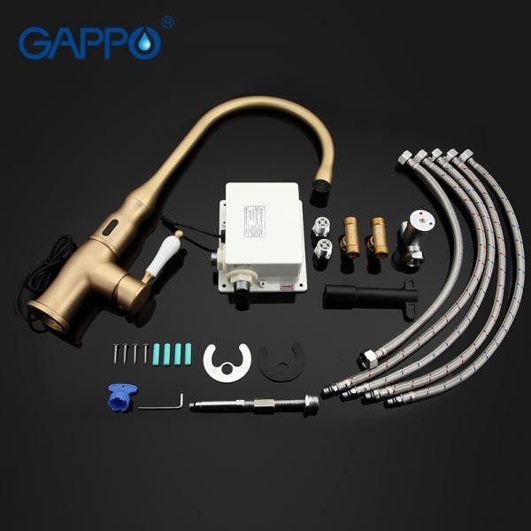 Смеситель для кухни сенсорный Gappo G521