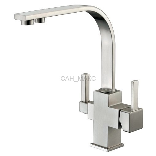 Смеситель для кухонной мойки ZORG Sanitary  (ZR 332 YF SATIN)