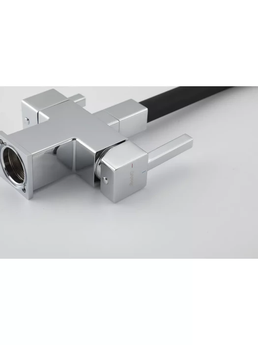 Смеситель для кухни Gappo G4395-30 фильтром, латунь, черный, хром