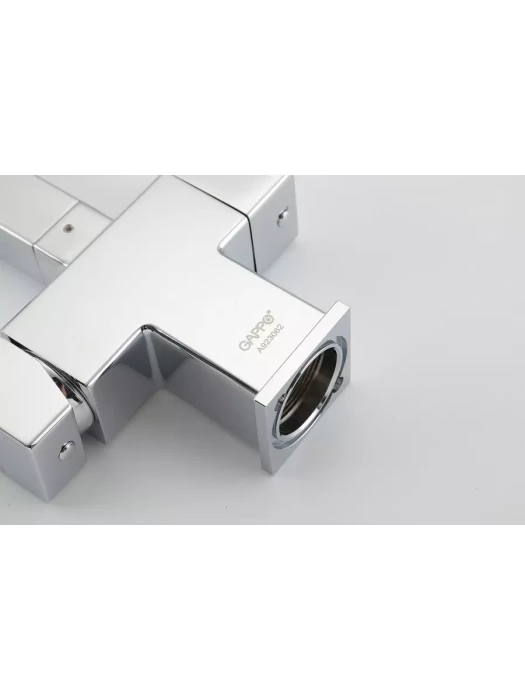 Смеситель для кухни Gappo G4395-30 фильтром, латунь, черный, хром