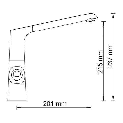 Смеситель для раковины Wasserkraft 1207