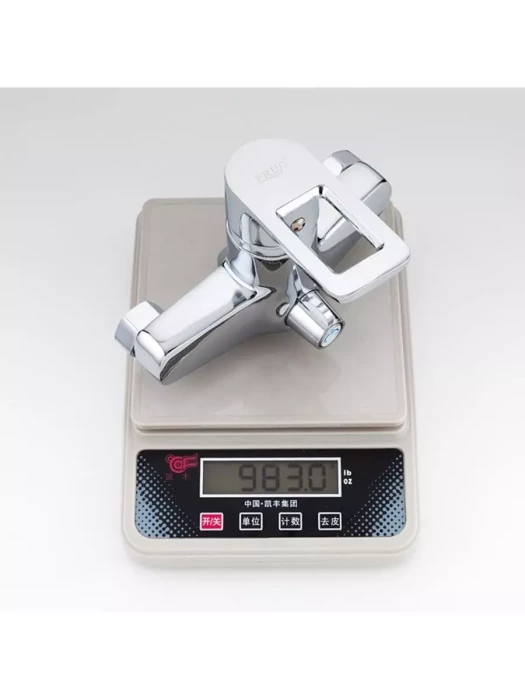 Смеситель Frud R22072, для ванны, с душевой лейкой, дивертор, хром