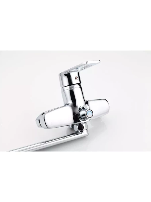 Смеситель Frud R22072, для ванны, с душевой лейкой, дивертор, хром