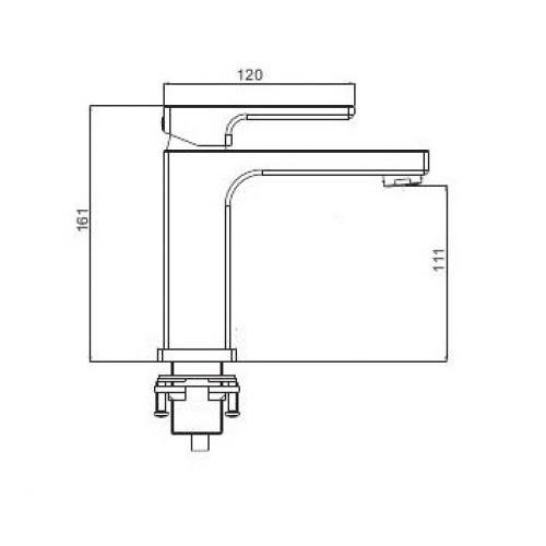 Смеситель для раковины GAPPO G1017-6