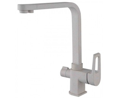 Смеситель для кухонной мойки ZORG Sanitary  (ZR 334 YF- КВАРЦ)