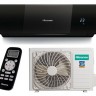 Настенный кондиционер черного цвета Hisense AS-07UR4SYDDE025G