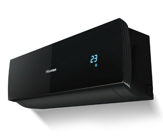 Настенный кондиционер черного цвета Hisense AS-07UR4SYDDE025G