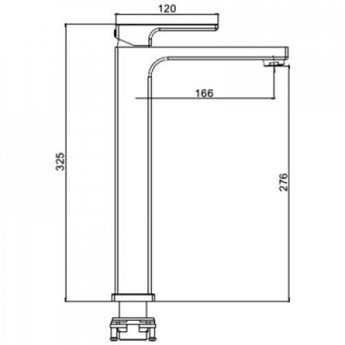 Смеситель для раковины GAPPO G1017-62