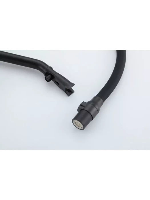 Смеситель для кухни F4397-6, с переключателем на фильтр, поворотный излив, черный