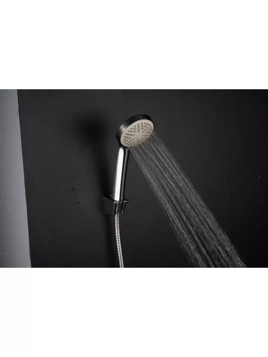 Смеситель Frud R22106, для ванны, с душевой лейкой, дивертор, хром