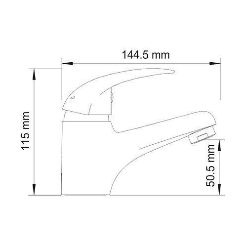 Смеситель для раковины Wasserkraft 2603