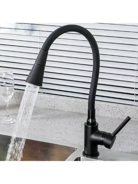 Смеситель для кухни Frap H44, F4044-6, поворотный, аэратор, латунь