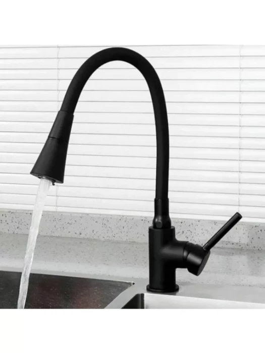 Смеситель для кухни Frap H44, F4044-6, поворотный, аэратор, латунь