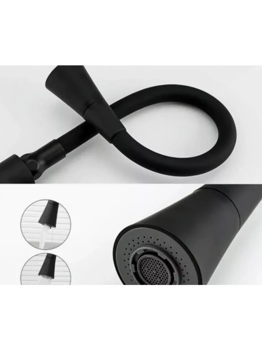 Смеситель для кухни Frap H44, F4044-6, поворотный, аэратор, латунь