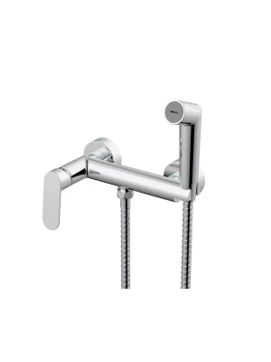 Смеситель Splenka S41.51, с гигиеническим душем, латунь, цвет хром, 1/2", 1200 мм