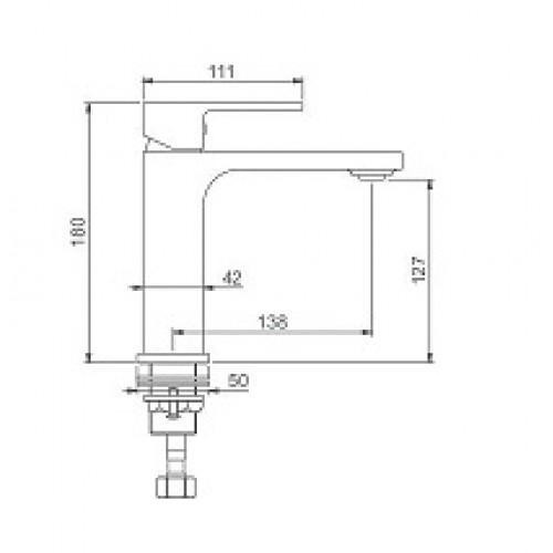 Смеситель для раковины GAPPO G1083-8