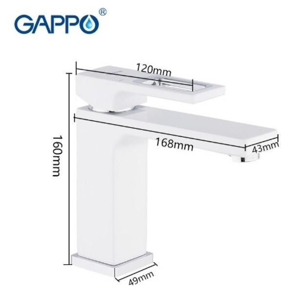 Смеситель для раковины Gappo G1017