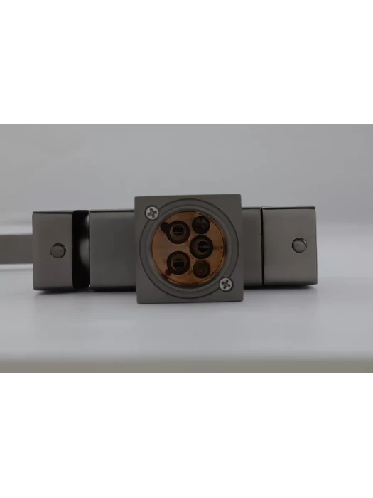 Смеситель для кухни Gappo G4395-59, подключение фильтра, гибкий излив, латунь/силикон, ружейная сталь