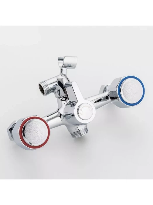 Смеситель для ванны Frud R22109 с душевой лейкой, двухвентильный, хром