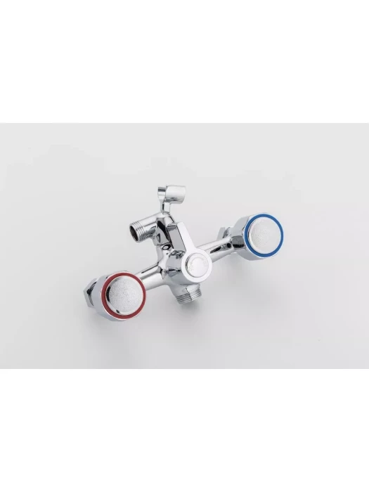 Смеситель для ванны Frud R22109 с душевой лейкой, двухвентильный, хром
