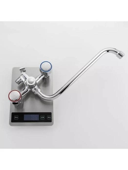 Смеситель для ванны Frud R22109 с душевой лейкой, двухвентильный, хром