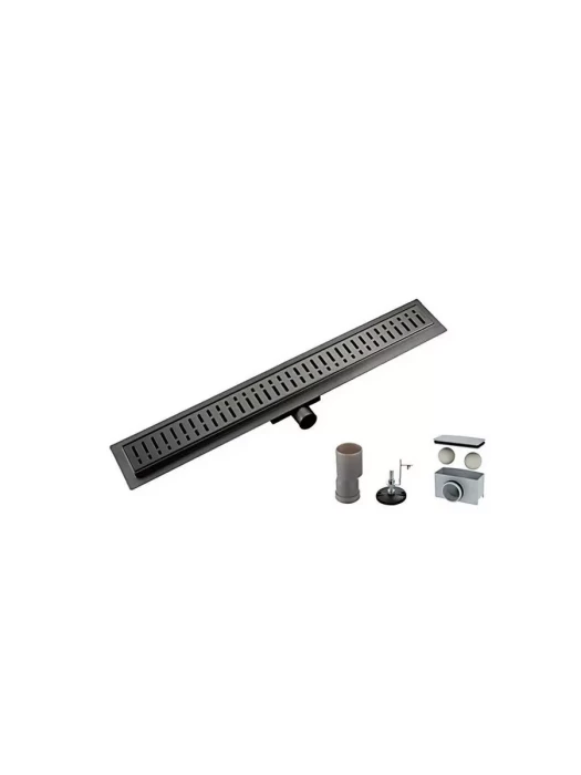 Душевой трап Gappo G85007-39 встраиваемый, нержавеющая сталь, серый