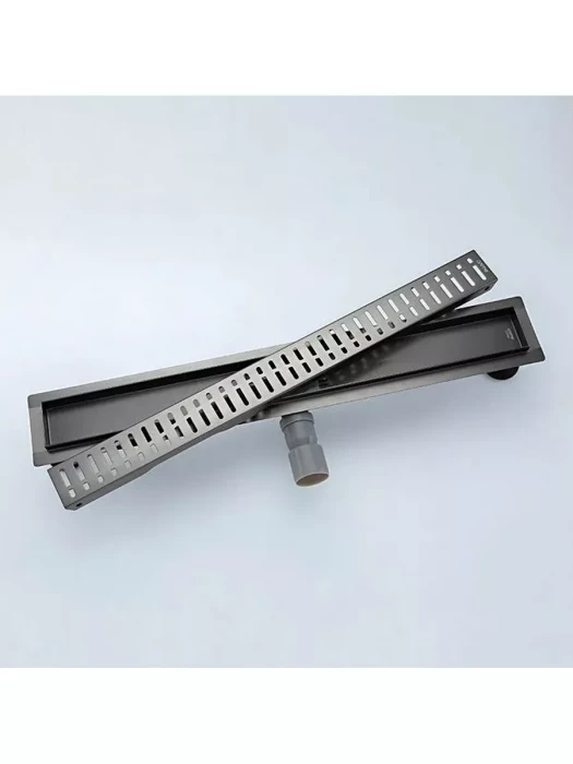 Душевой трап Gappo G85007-39 встраиваемый, нержавеющая сталь, серый