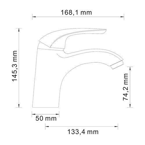 Смеситель для раковины Wasserkraft 2803
