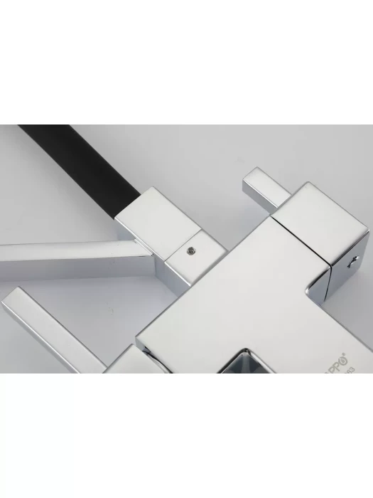 Смеситель Gappo G4395-60, для кухни, латунь, PVD покрытие, черный