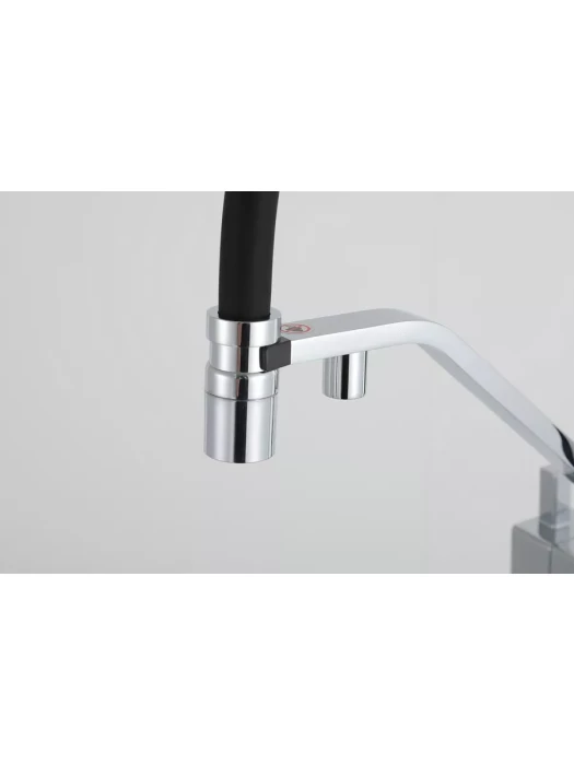Смеситель Gappo G4395-60, для кухни, латунь, PVD покрытие, черный